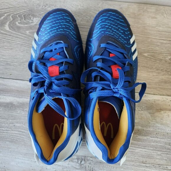 Adidas DON Issue 4 McDonalds All-American Blue Basketball Men's Shoe Size 10 EUC - Picture 11 of 16